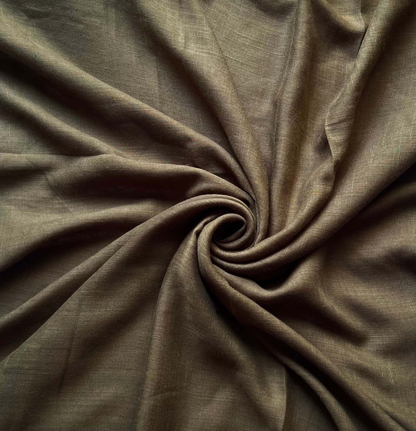 Turkish Lawn Hijab - Olive Green