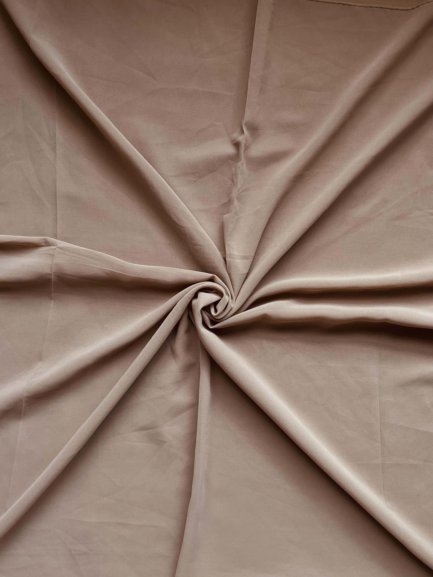 Plain Georgette - Light Brown