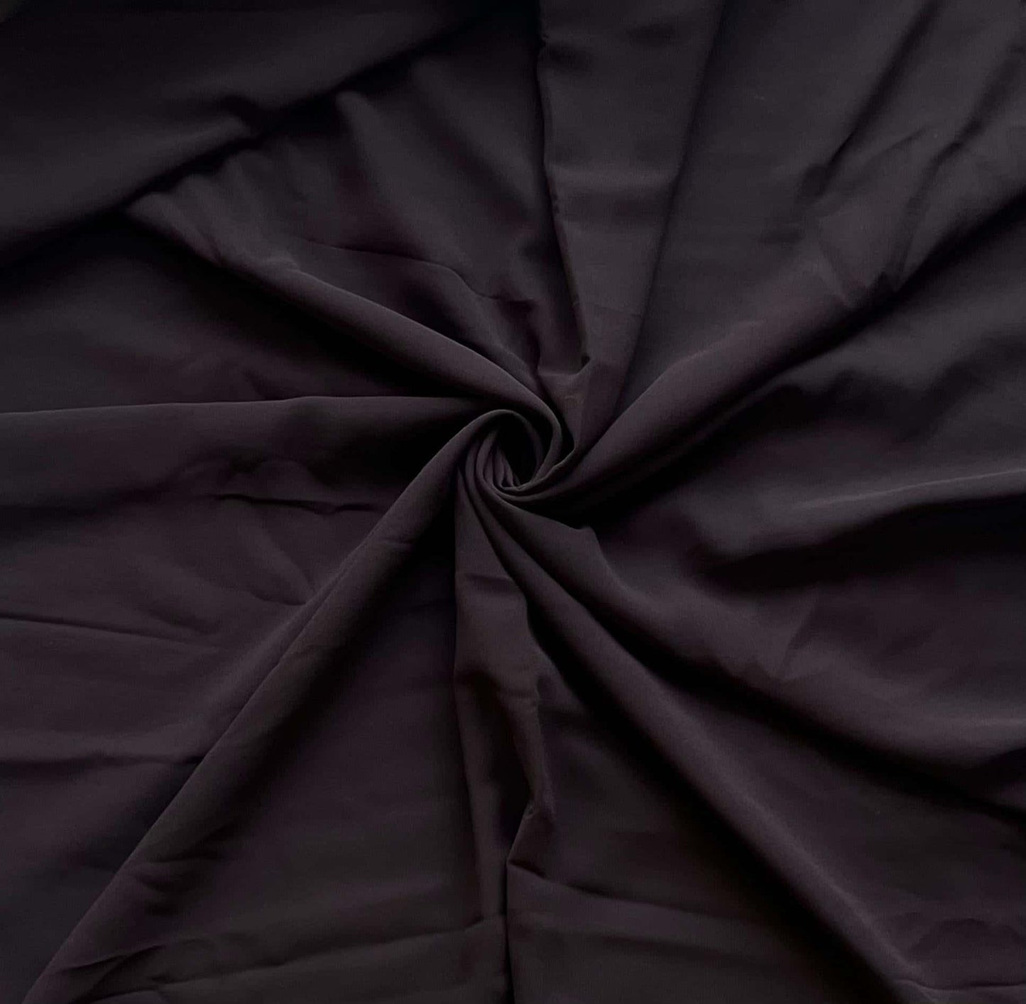 Plain Georgette - Espresso Brown
