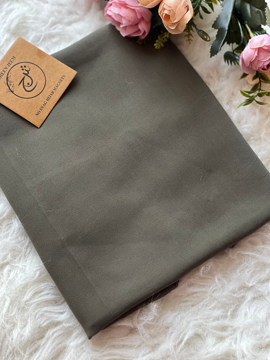 Plain Georgette - Olive