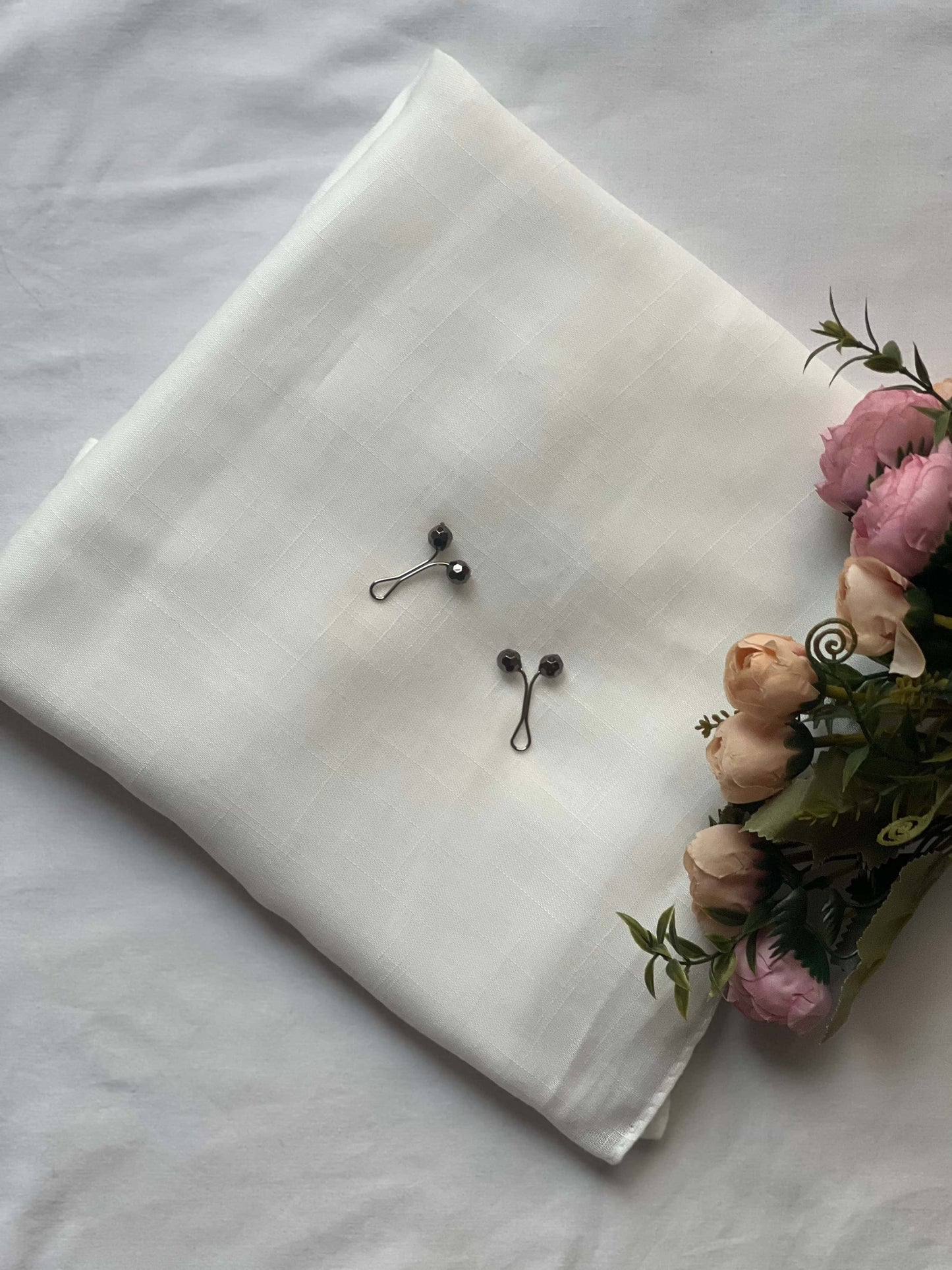 Turkish Lawn Hijab - White
