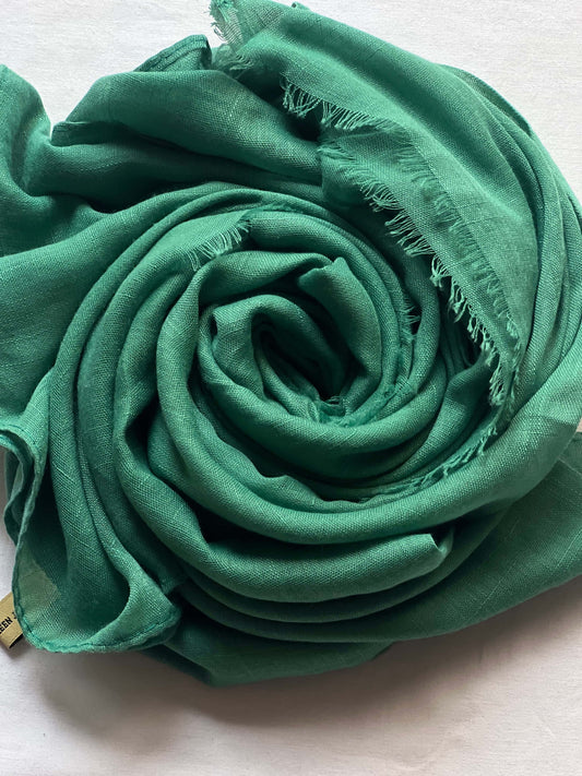 Turkish Lawn Hijab - Jade