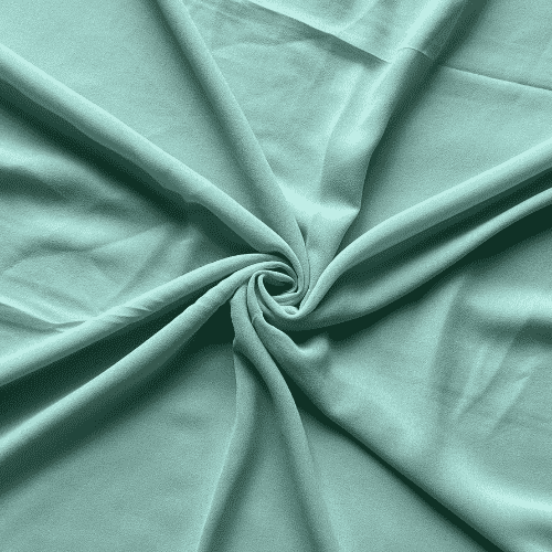 Plain Georgette - Aqua Green