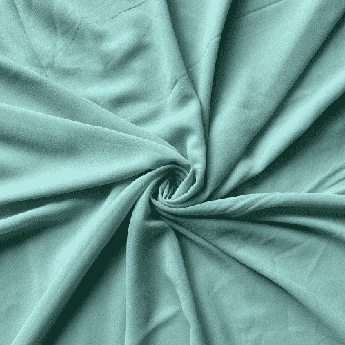 Plain Georgette - Aqua Green