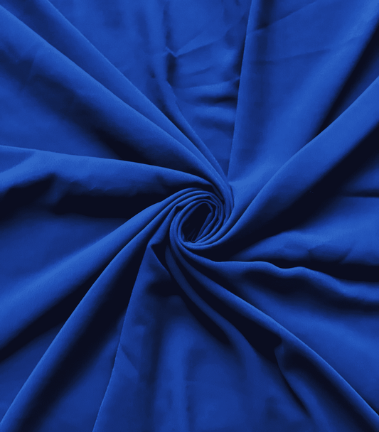 Plain Georgette - Cornflower Blue