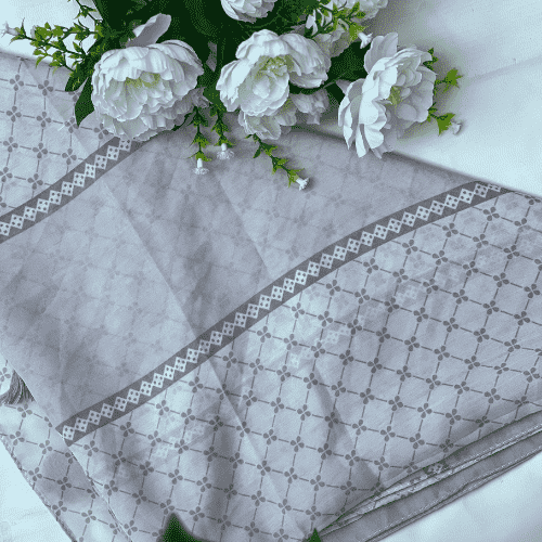 Printed Lawn Crisscross Style
