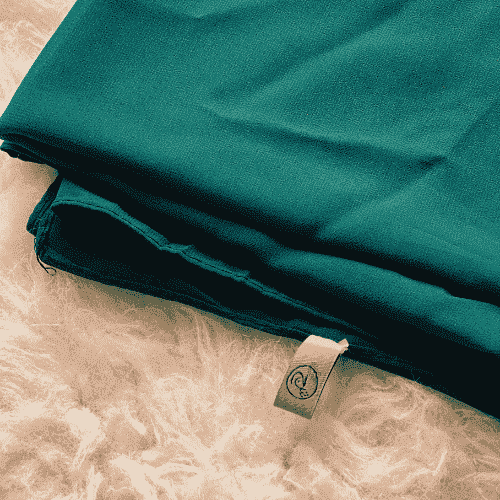 Plain Georgette - Emerald