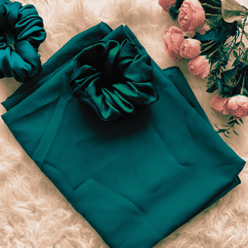 Plain Georgette - Emerald