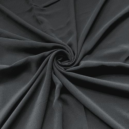 Plain Georgette - Iron Gray